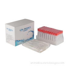 Inactivated disposable virus sampling tube